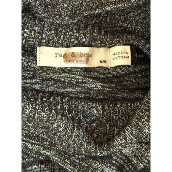 Rag & Bone Striped Bowery Turtleneck Dress M - Picture 12 of 12